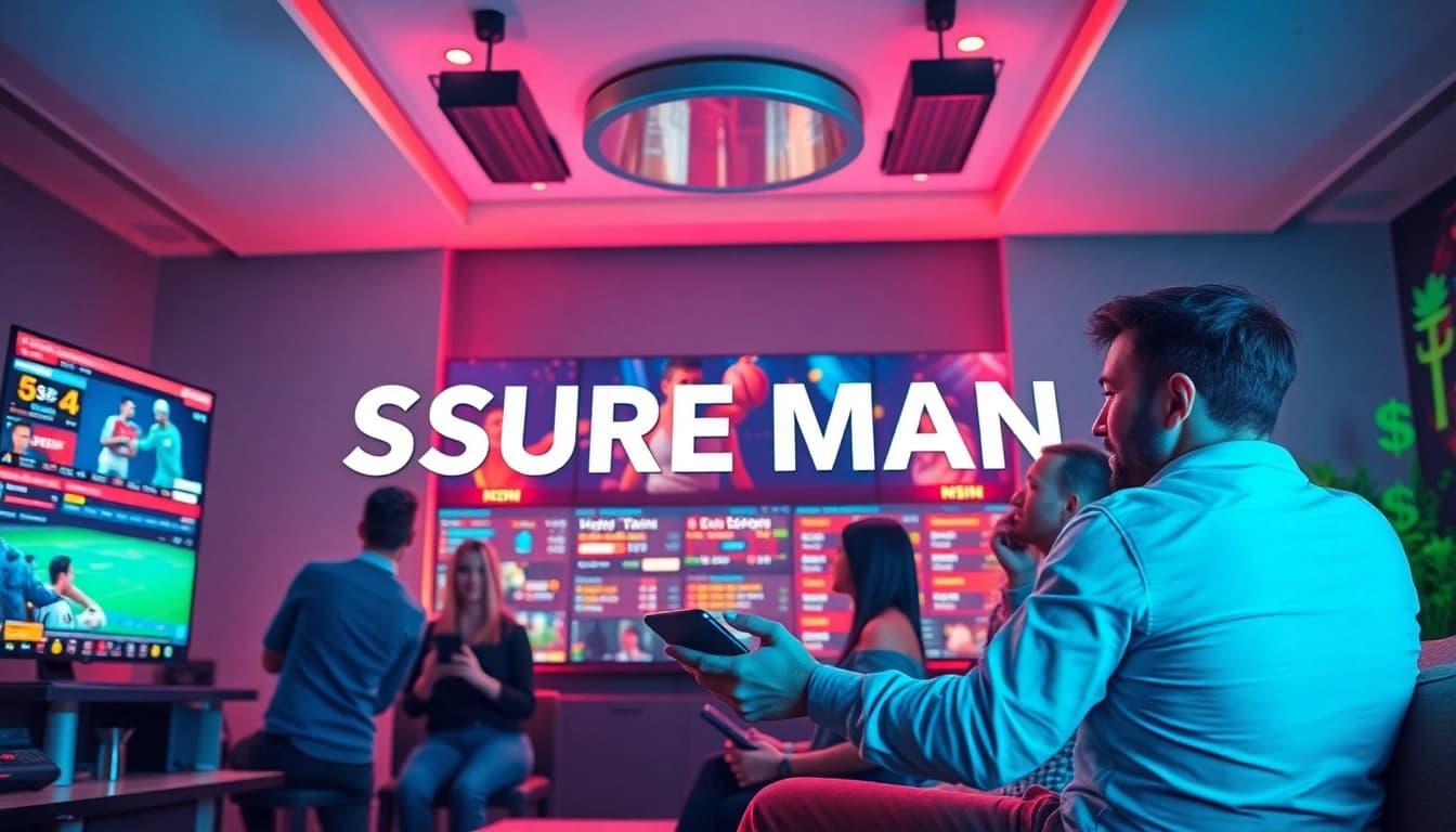 Safe and user-friendly betting environment showcasing 슈어맨 platform features.