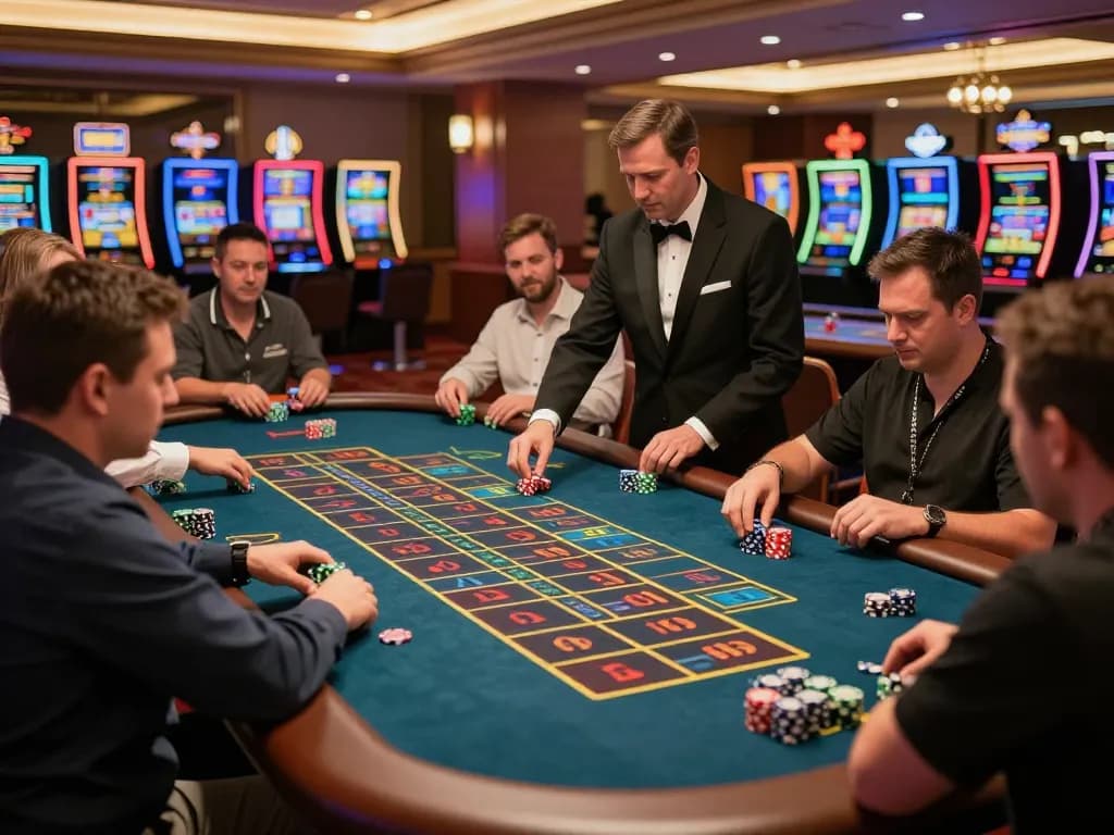 Players engaging in roulette while experiencing the excitement of Vuabet88com gaming.