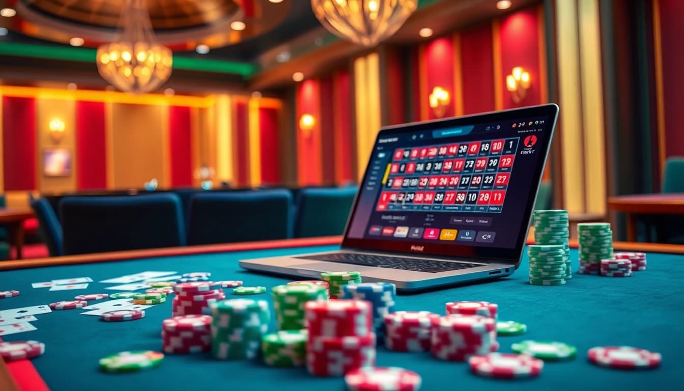 Experience thrilling gaming moments with 789bet com at an elegant casino setup.
