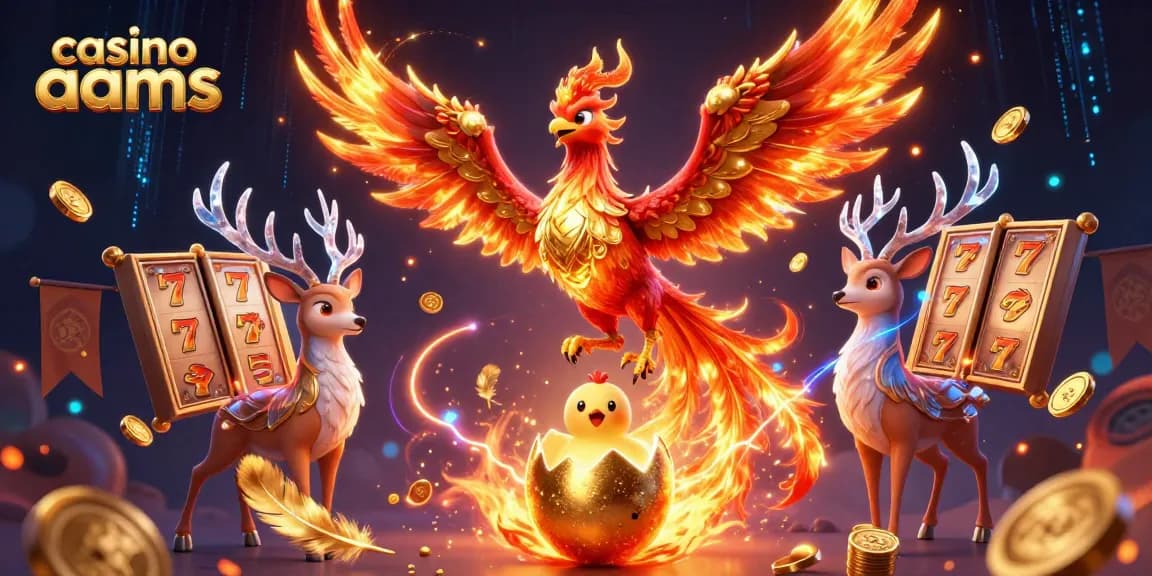 Giocando nei migliori casino non AAMS con fantastici bonus e vincite in un'illustrazione vivace