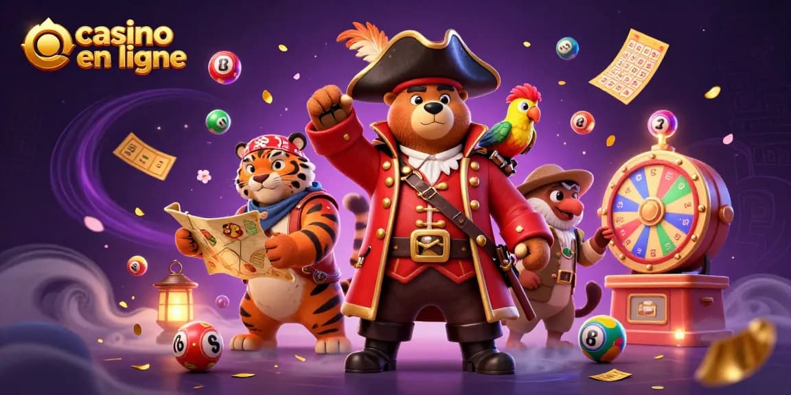 Jouez dans un casino en ligne dynamique avec des personnages animés fascinants et des éléments de jeu