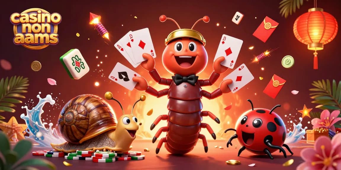 Giocando al casino non AAMS con il dealer millipede e il crostaceo high-roller