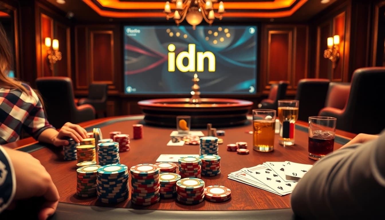 Bergabunglah dalam aksi dengan idn poker di lingkungan kasino online yang semarak.