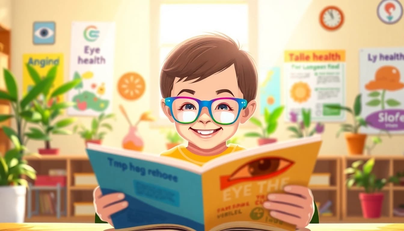 Promoting Our Children's Vision through children's education and eye health awareness.