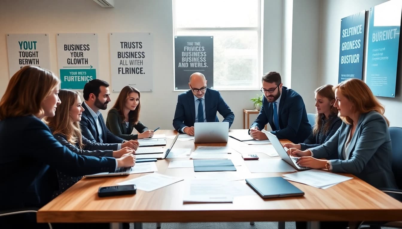 Generate engaging business growth insights with a collaborative brainstorming session.
