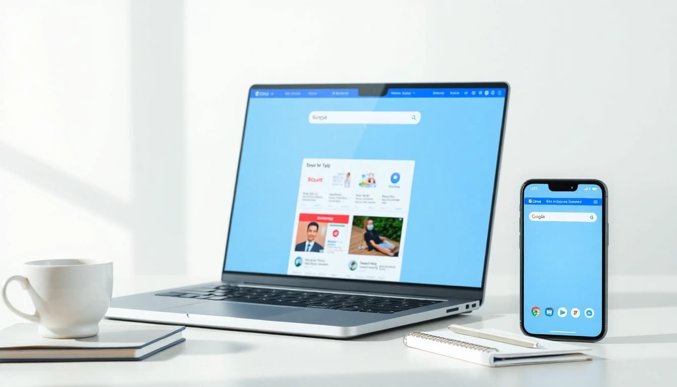 Sogou浏览器 user interface displayed on devices showcasing customization and a clean browsing experience