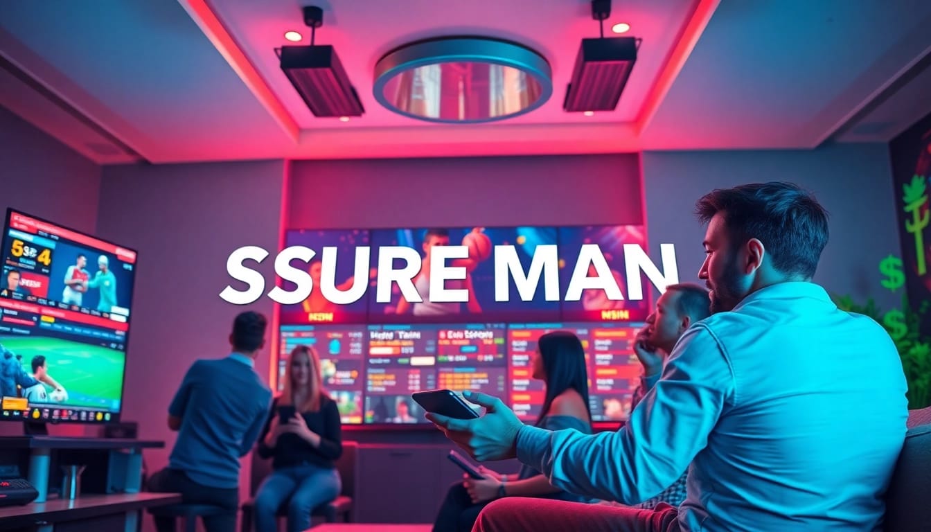 Safe and user-friendly betting environment showcasing 슈어맨 platform features.