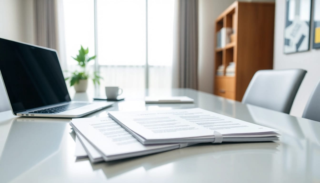 Engaging overview of customized proposal writing displayed in a professional office setting.