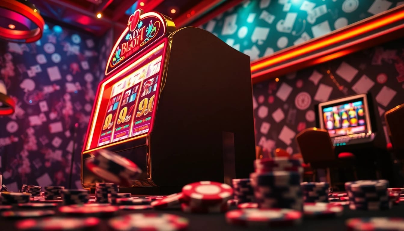 Slot88 menawarkan pengalaman mendebarkan di mesin slot di kasino dengan nuansa yang glamor.