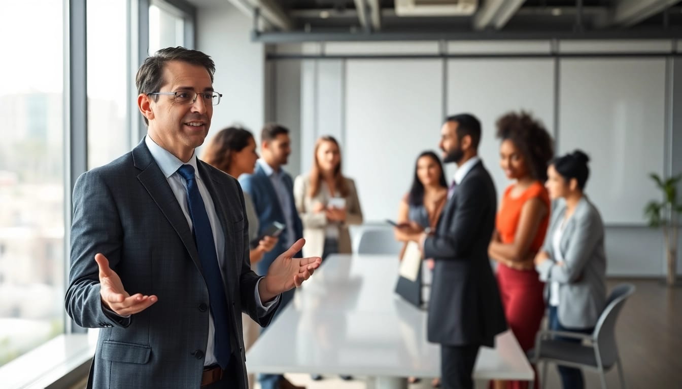 Engage with a Washington DC Startup Lawyer consulting startup founders in a professional setting.