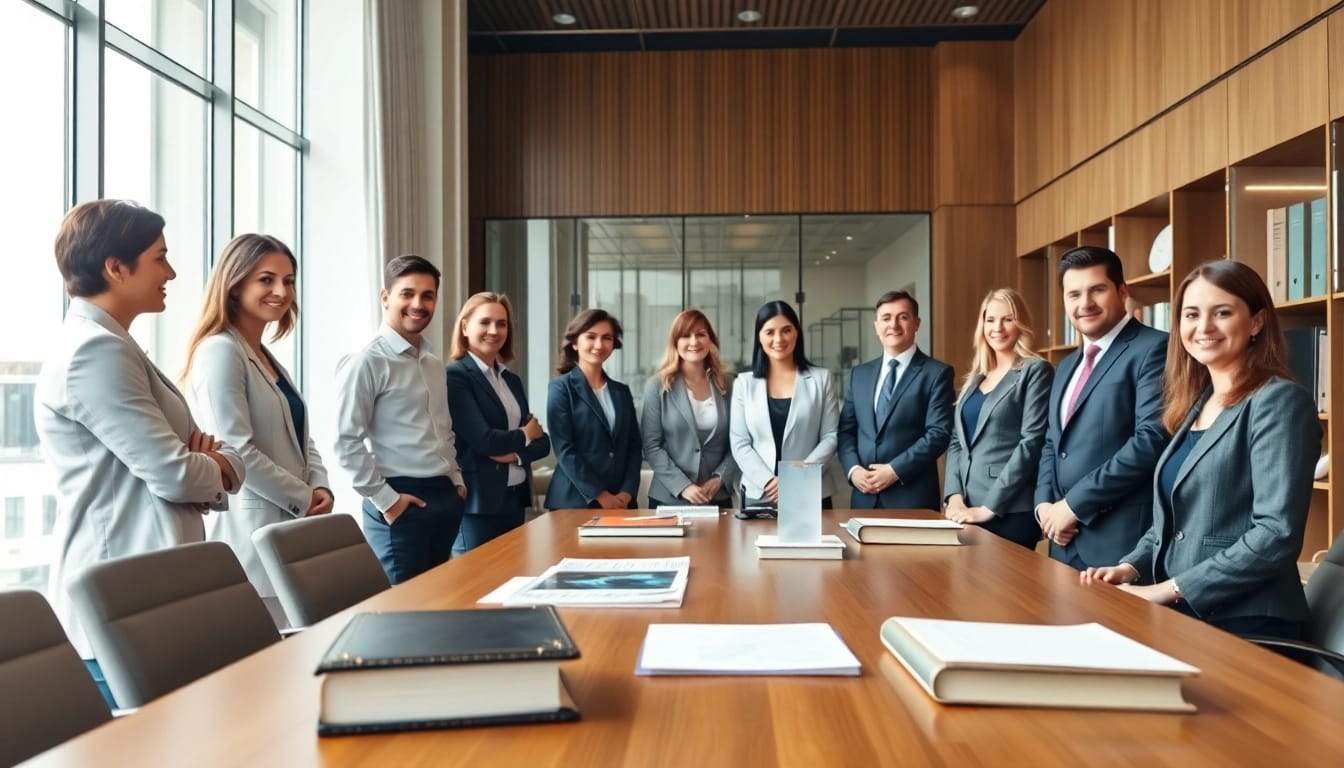 Explore efficient legal solutions offered by https://www.miaoulislaw.com in a collaborative team environment.