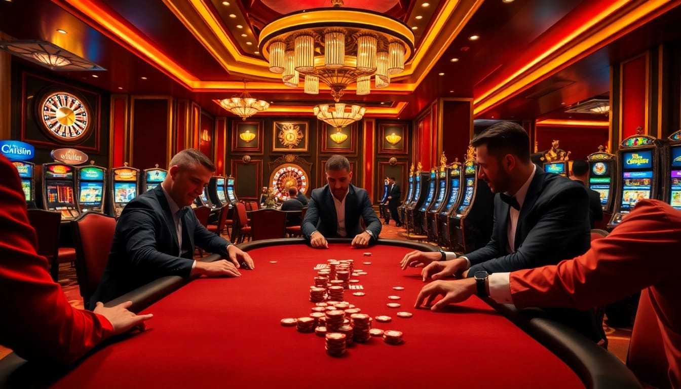 Experience high-stakes gambling at 11UU with thrilling poker action and vibrant casino visuals.