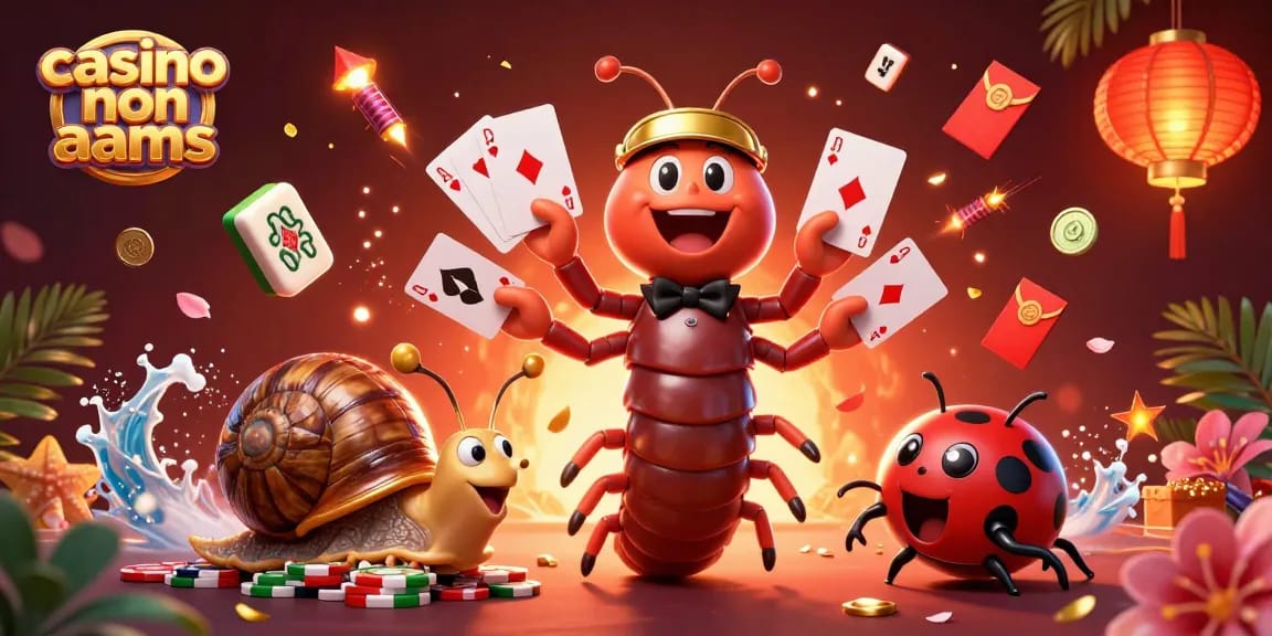 Giocando al casino non AAMS con il dealer millipede e il crostaceo high-roller