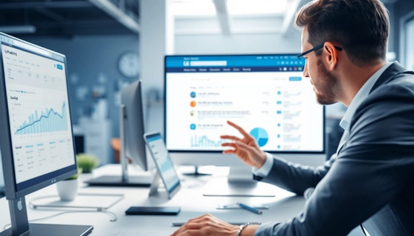 Analyze how to scrape linkedin search results effectively with a professional setting.