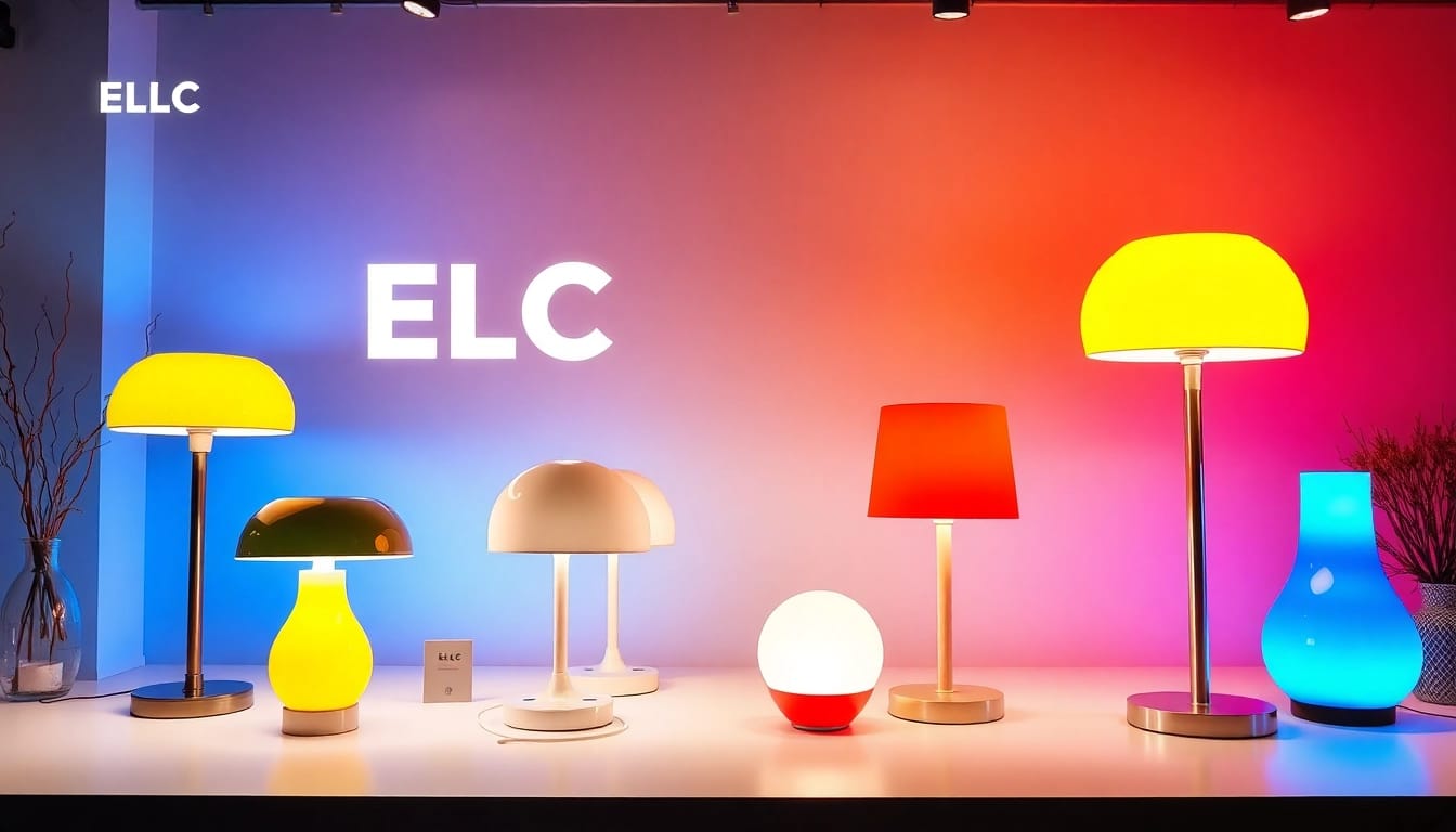 Shop ELC Lamps Online for vibrant lighting solutions showcasing quality craftsmanship.