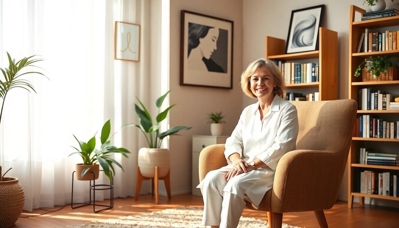 Donna Morgan Counselling providing a welcoming therapy space with a professional therapist.