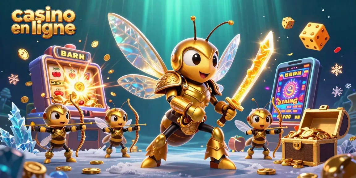 Gagnez gros avec le casino en ligne grâce à cette scène dynamique pleine de symboles et d'animations captivantes.
