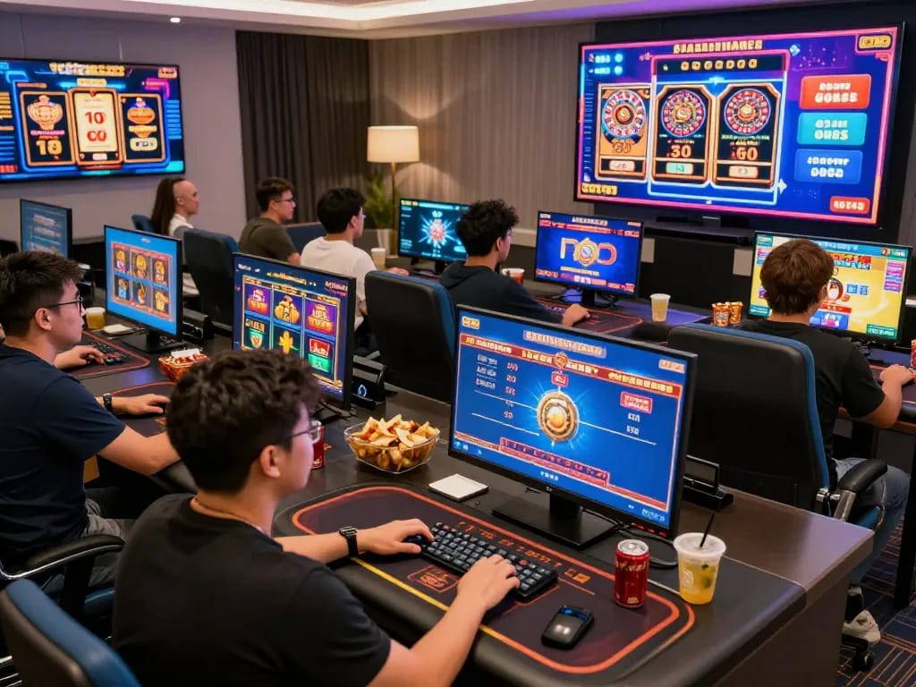 Exciting online gaming scene highlighting SC88COM's vibrant casino experience.
