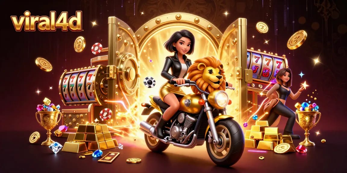 Engage with viral4d's vibrant slot games featuring glamorous characters amidst stunning riches.
