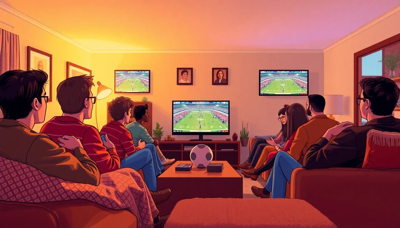 Mengamati bolakami football streaming dengan suasana nyaman di antara teman-teman.