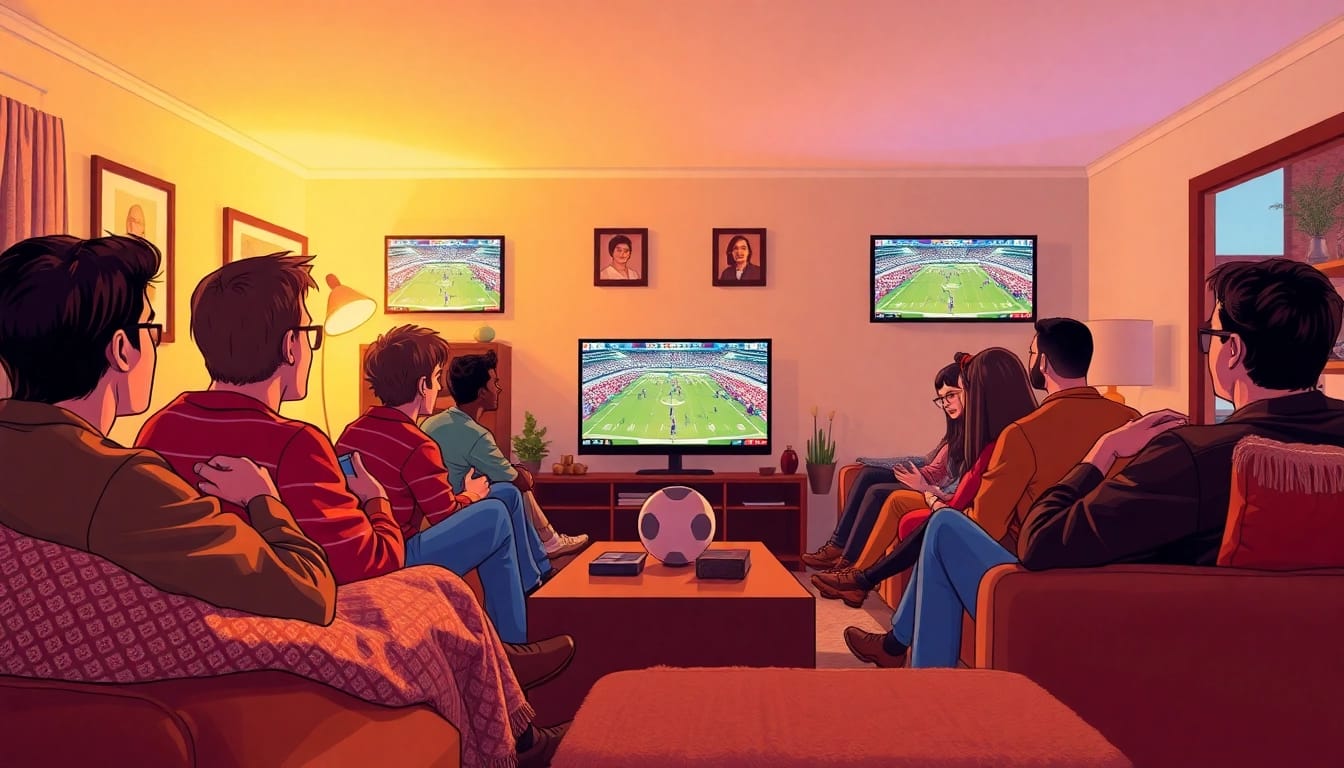 Mengamati bolakami football streaming dengan suasana nyaman di antara teman-teman.