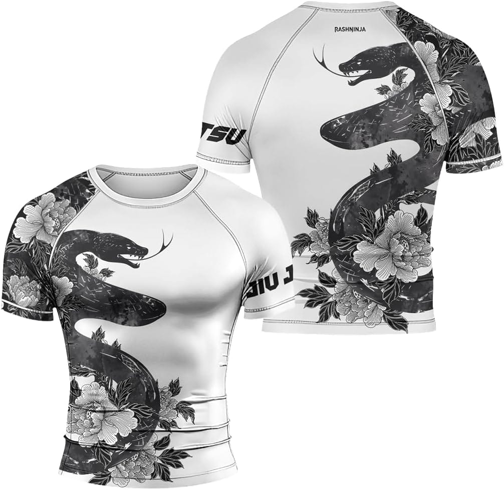 High-Quality BJJ Rash Guards for Training & IBJJF Events