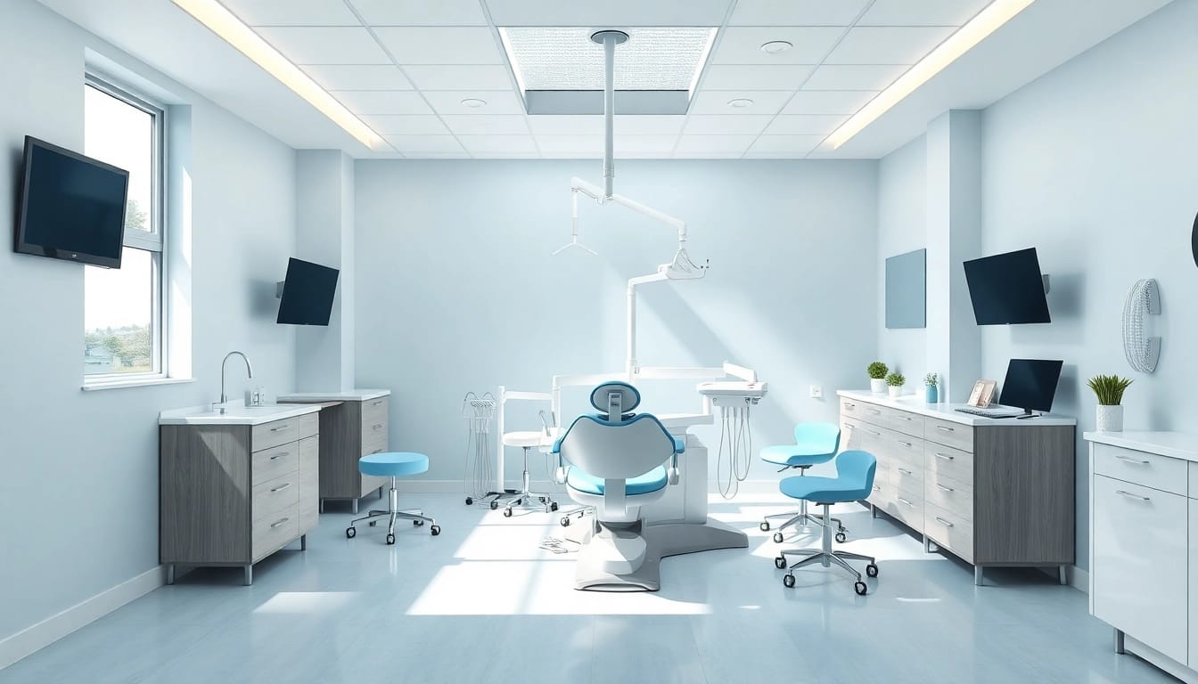 Dentist Frankfort IL dental office interior designed for comfort and care.