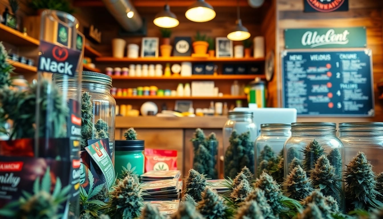Shop premium cannabis products online at our weed shop online, featuring vibrant strains and accessories.
