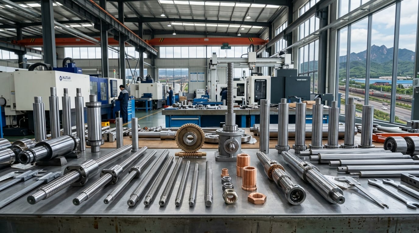 Heavy Duty Pinch Roll Shaft for Steel Processing Lines