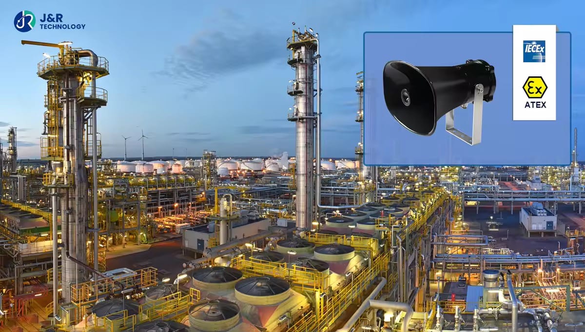 Offshore Oil Drilling Platforms Emergency Intercom System Solution by J&R for Critical Situations