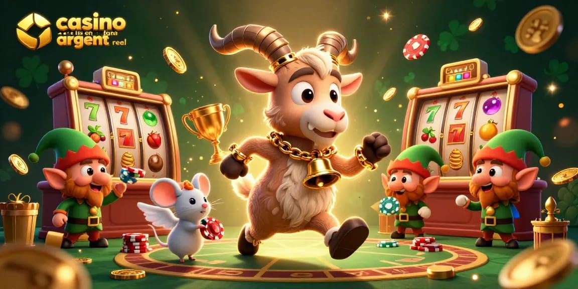Jouez sur un casino en ligne argent réel avec des personnages animés et des éléments de jeux captivants.