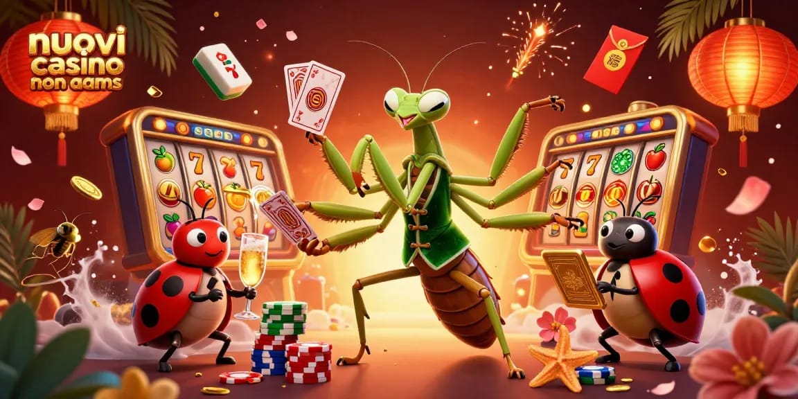 Gioca nei nuovi casino non AAMS con slot e jackpot entusiasmanti e ambientazioni vibranti.