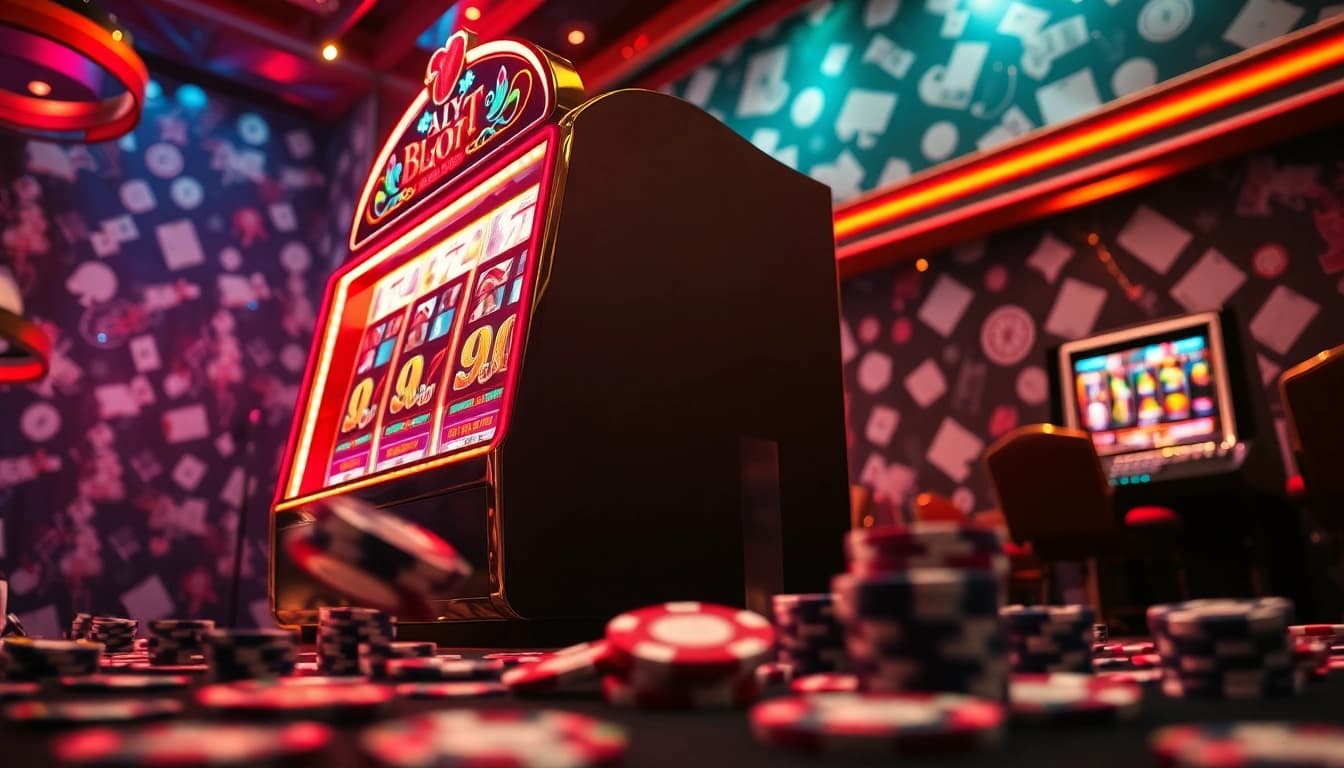 Slot88 menawarkan pengalaman mendebarkan di mesin slot di kasino dengan nuansa yang glamor.