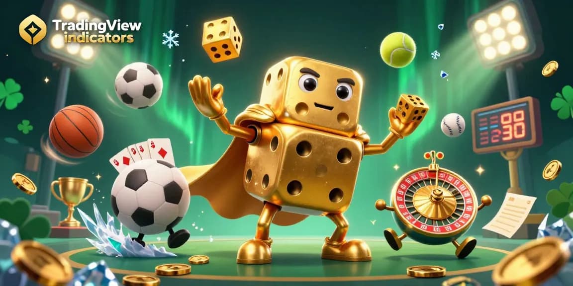 Engage with TradingView indicators for enhanced trading strategies in an exciting gambling setup.