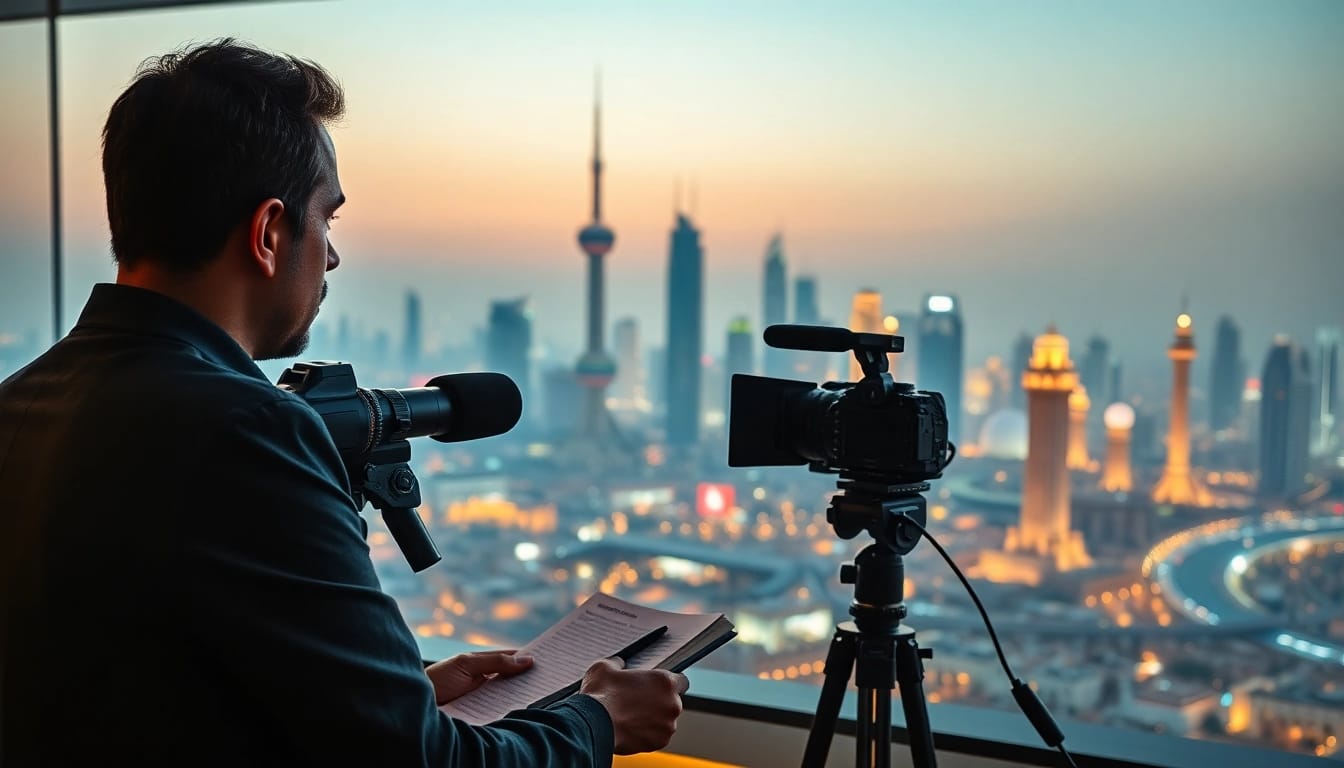 تغطية أخبار حيوية من https://saudiwadi.com على خلفية معالم سعودية مشهورة.