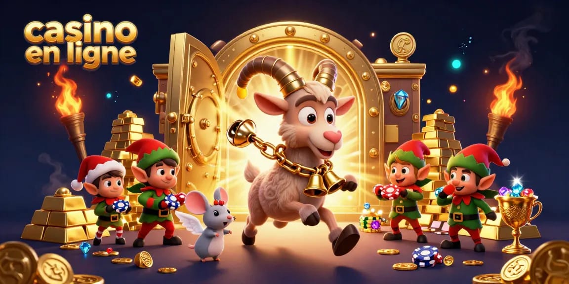 Jouer au casino en ligne avec Krampus et des gremlins dans un univers festif et ludique.