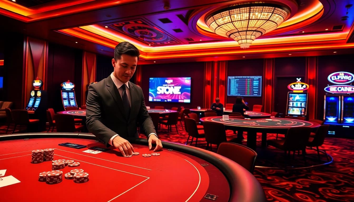 Experience exhilarating gaming at https://bong88.casa/ with vibrant casino tables and engaging action.