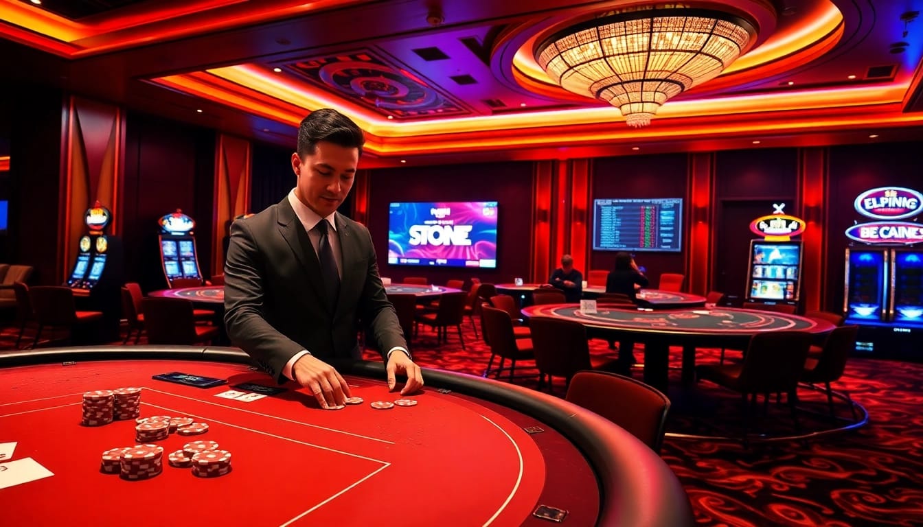 Experience exhilarating gaming at https://bong88.casa/ with vibrant casino tables and engaging action.