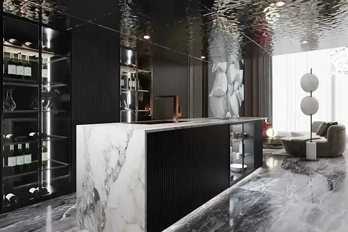 Innovative Stainless Steel Decoration for High-End Interior Design