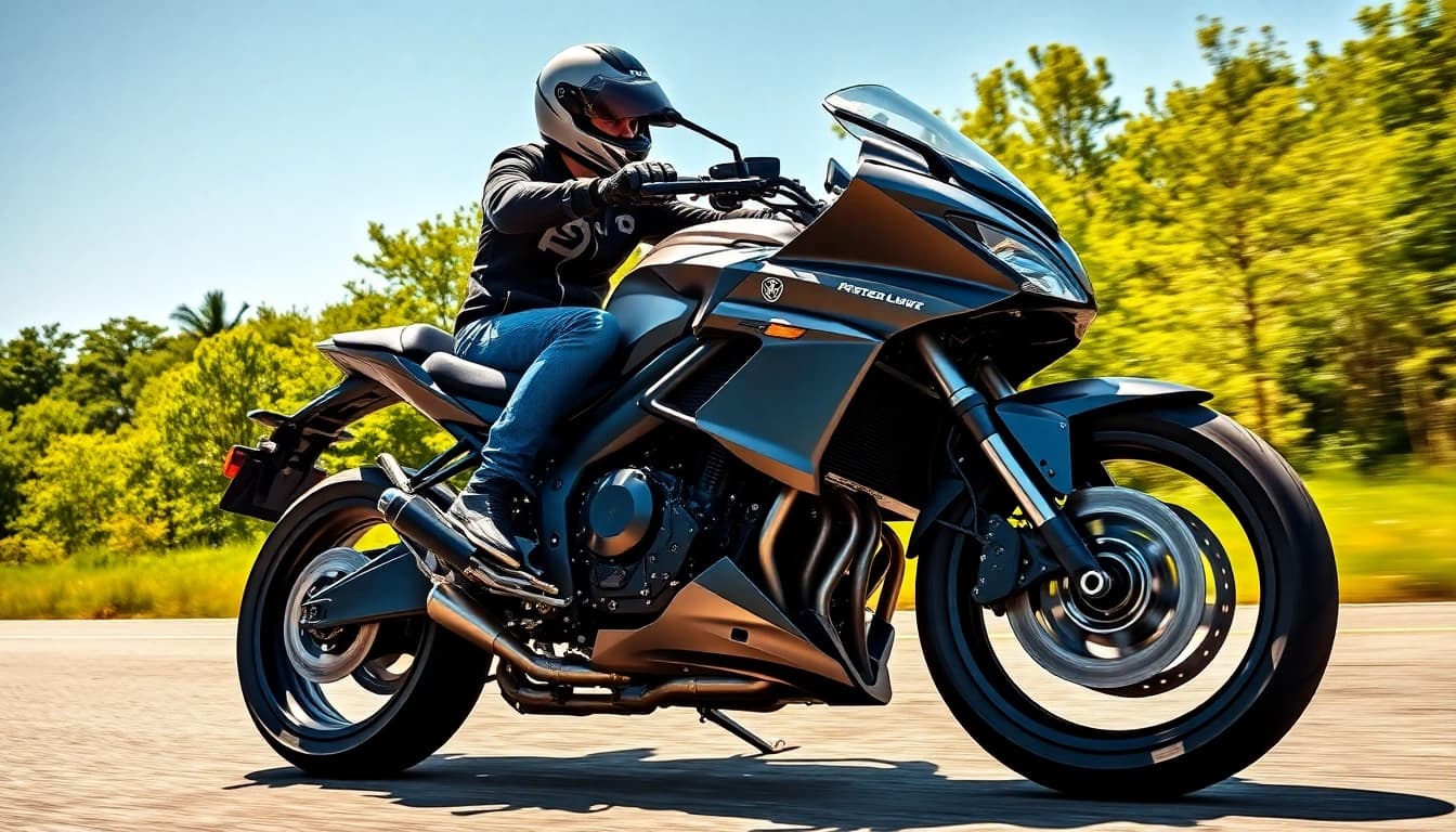Explore affordable street legal motorcycles on the road, showcasing style and performance.