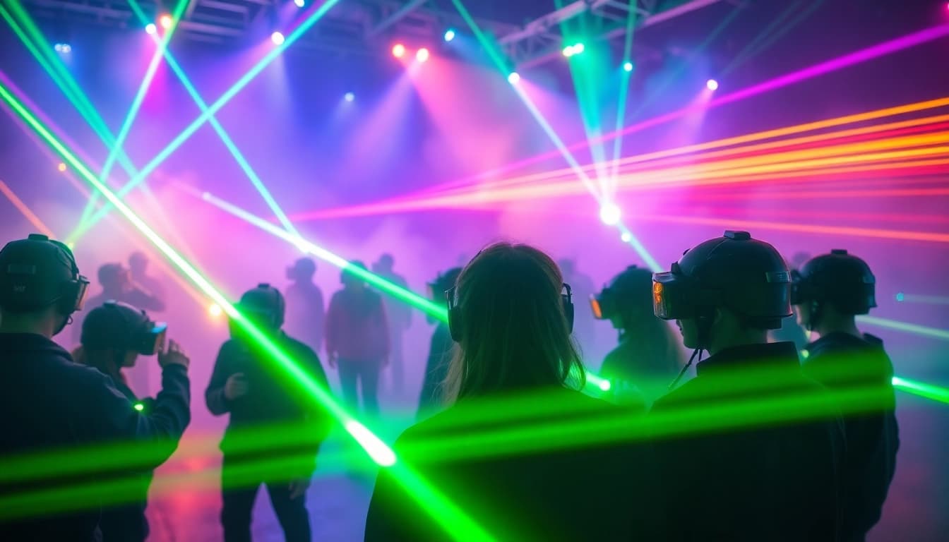 Speel een spannende lasergame bij https://eventmaker-lasergame.nl met kleurrijke lasers en enthousiaste deelnemers.