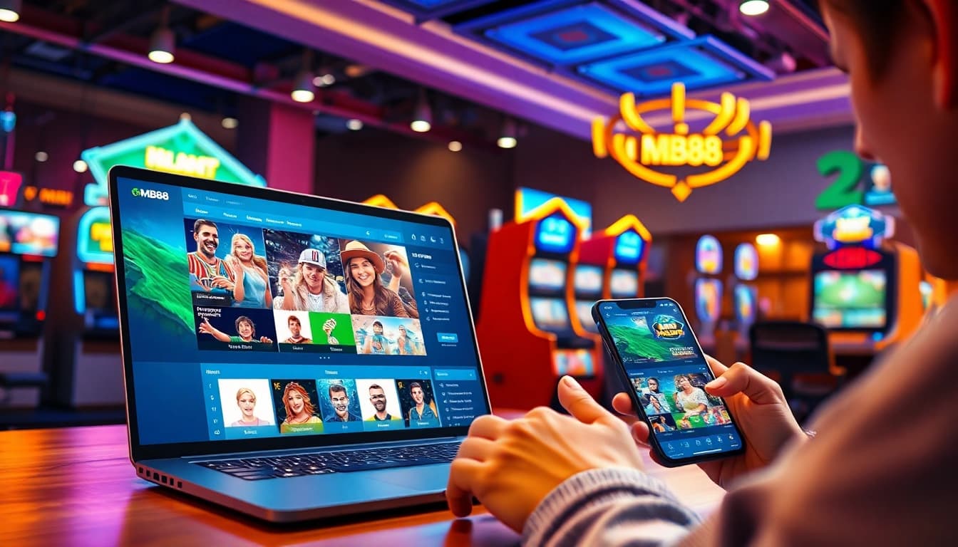 Experience the exciting gaming options at nhà cái mb88 on modern devices.