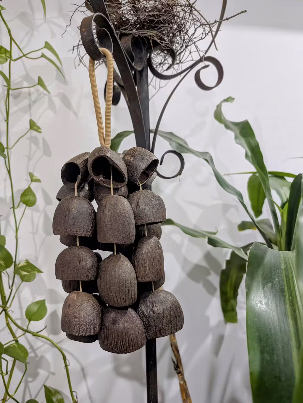 Seed Pod Wind Chime by Yunicrafts – Soothing Natural Sound Decor
