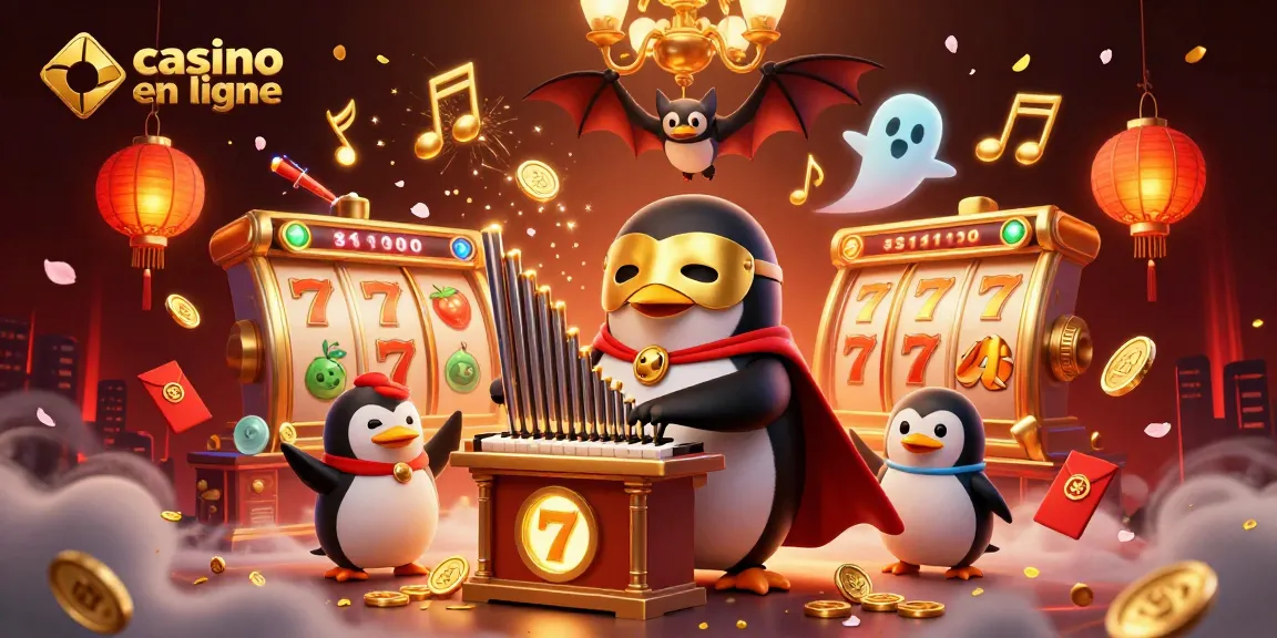 Plonger dans l'univers des jeux avec le casino en ligne, où un pingouin reprise d'opéra joue un orgue extraordinaire.