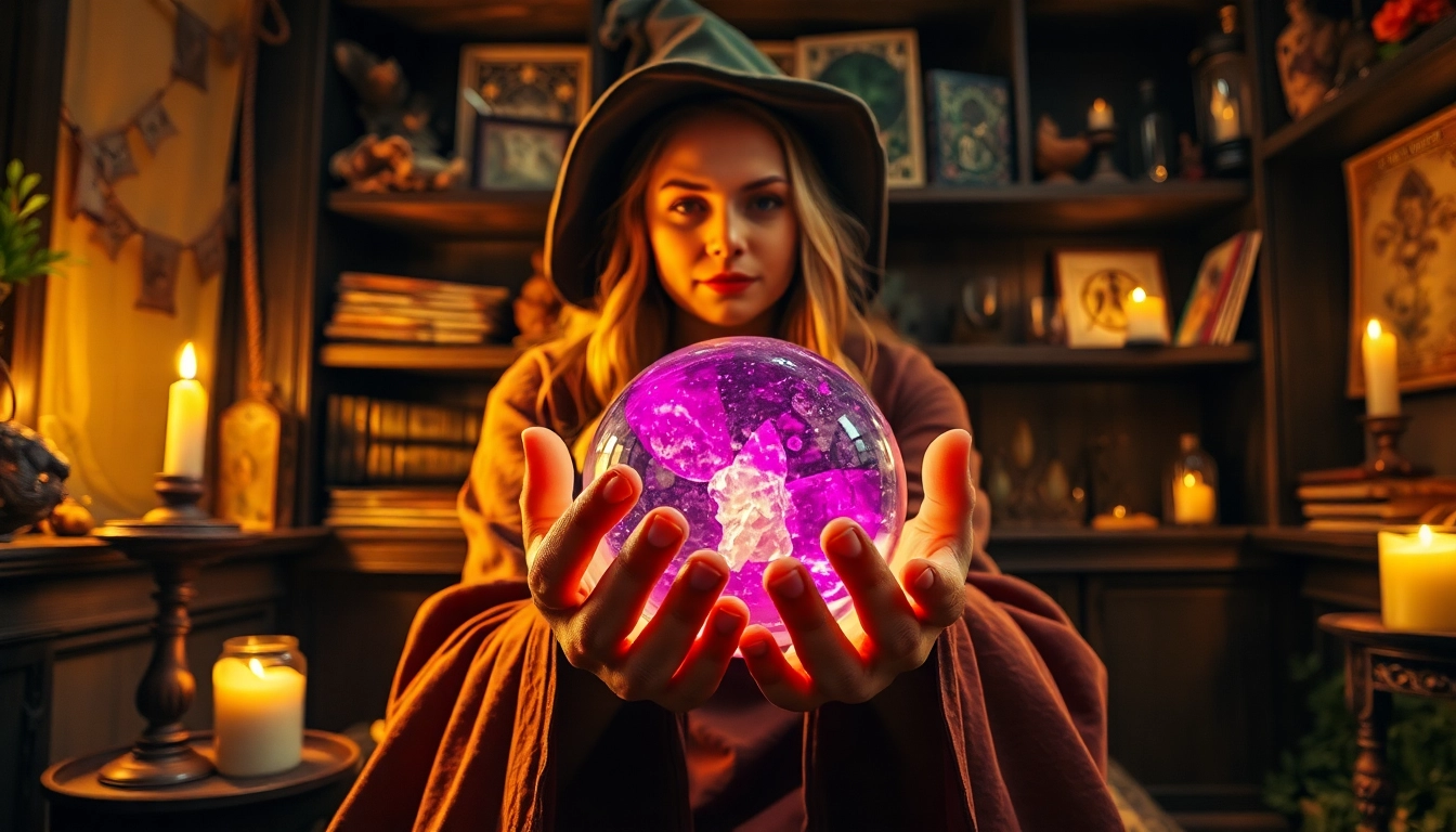 Engage with mystical energy through the services at https://julielynn.co featuring an intuitive witch in a welcoming setting.