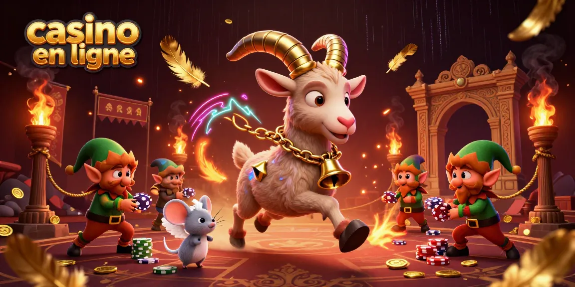 Jouez au casino en ligne avec des personnages festifs et des éléments de jeu captivants.