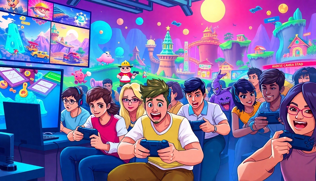 Experience excitement with gnhustgames diverse range of unblocked games in a vibrant gaming scene.