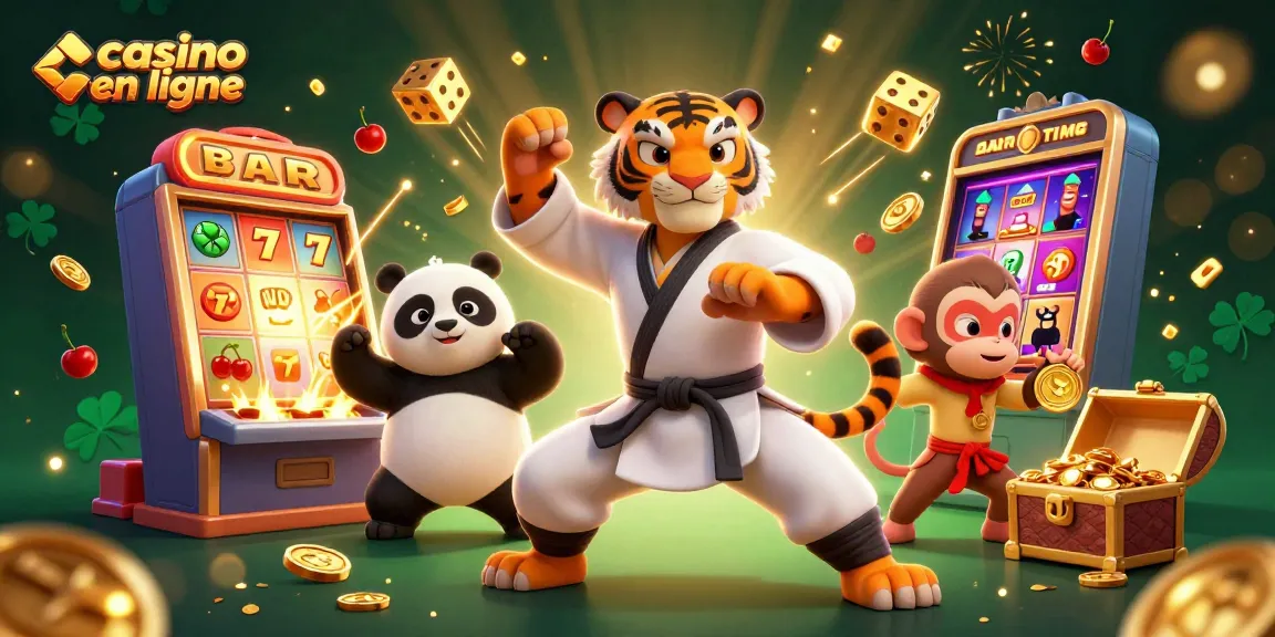 Jouez au casino en ligne avec une animation riche des activités de jeux captivants.