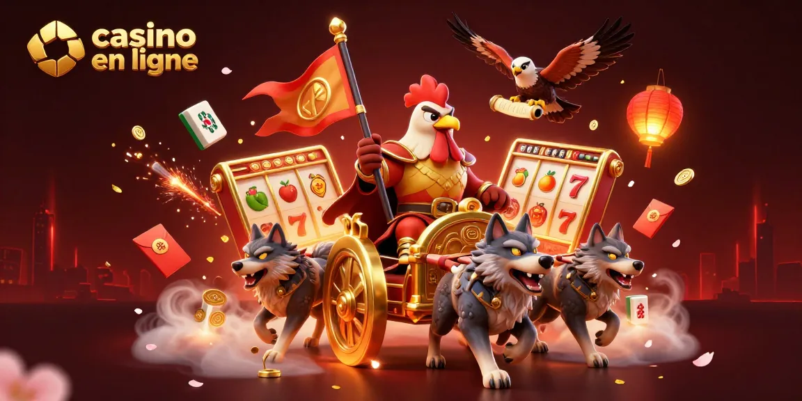 Immergez-vous dans le monde du casino en ligne avec cette illustration dynamique et riche en détails.