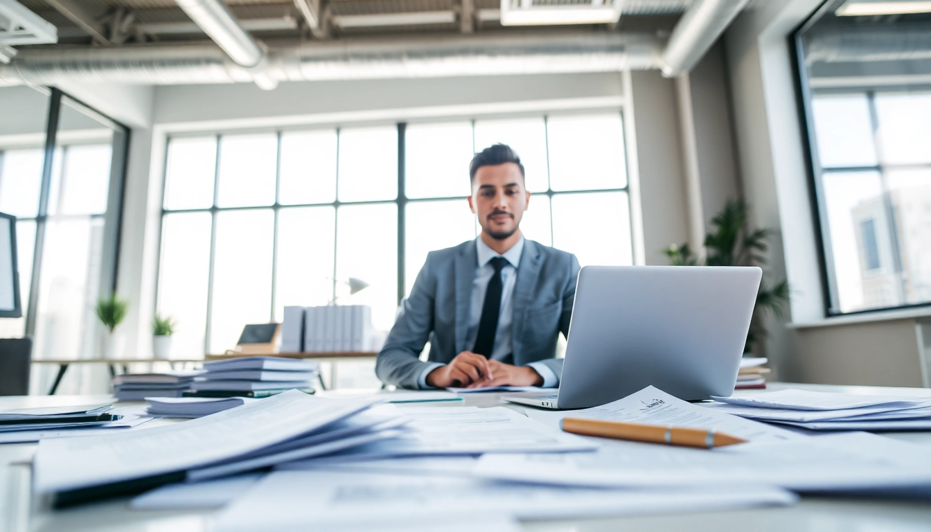 Engage in effective tax preparation with a skilled accountant in a professional setting.